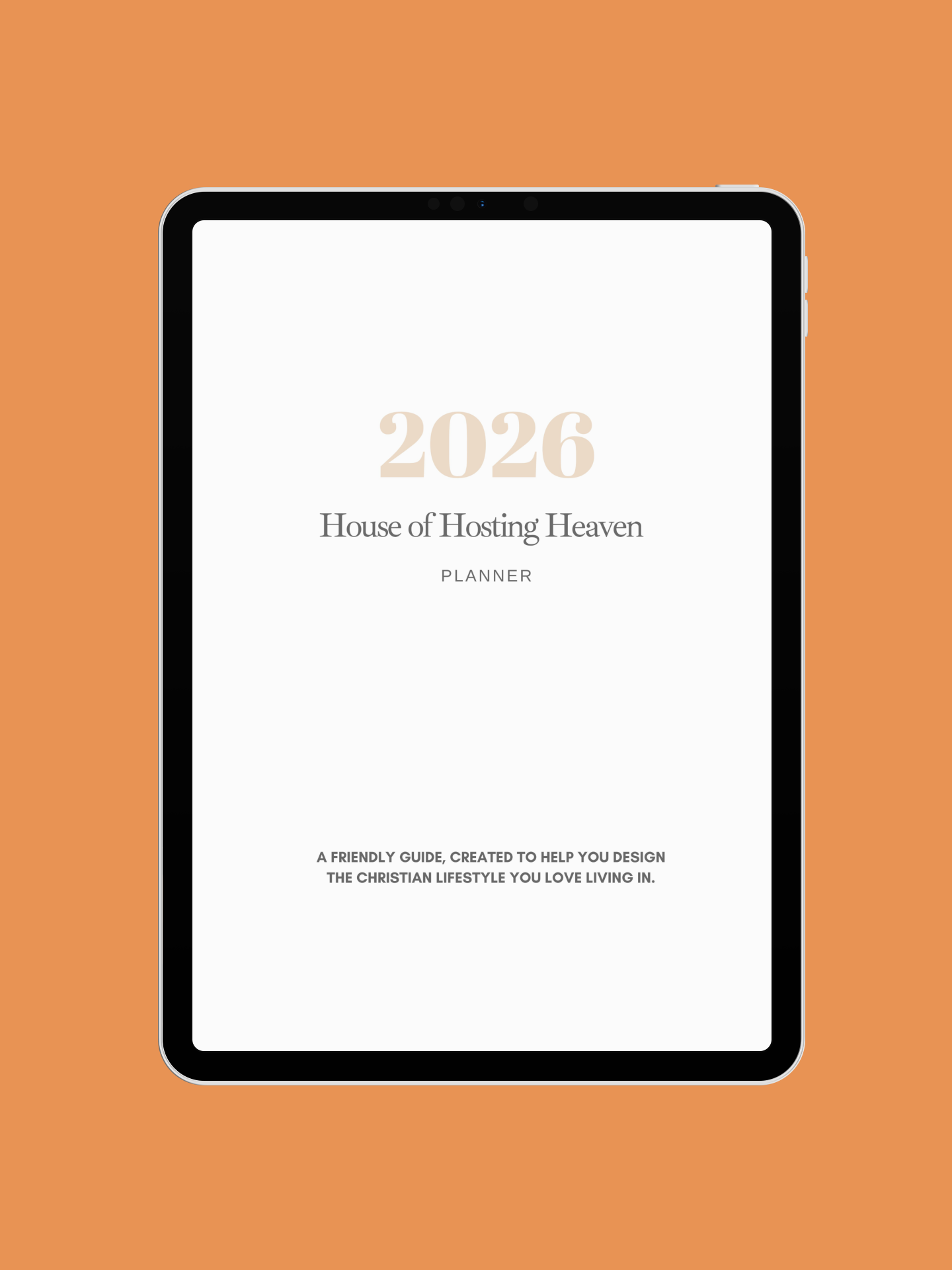 2026 House of Hosting Heaven Spiritual Life Planner - Image 2
