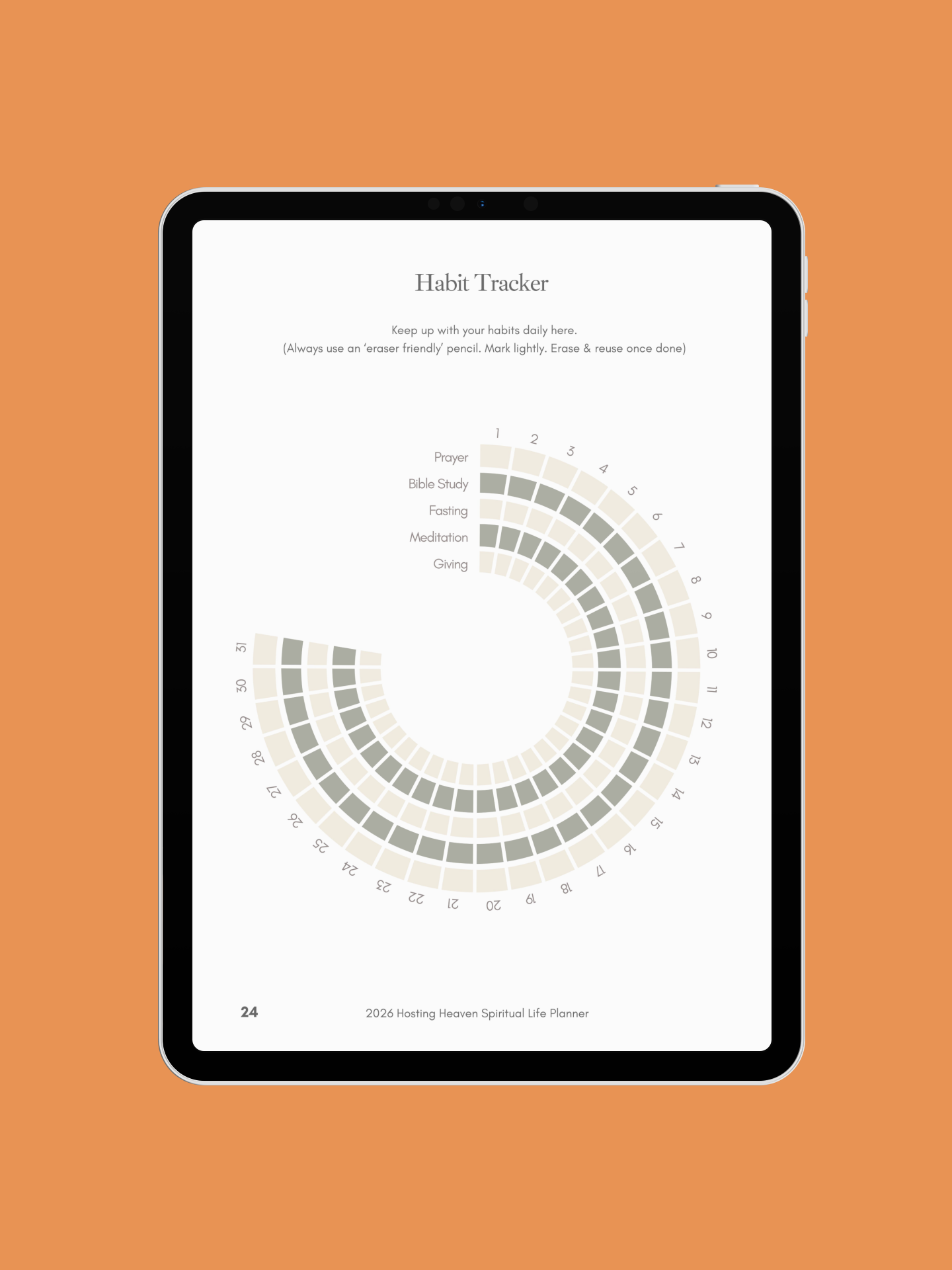 2026 House of Hosting Heaven Spiritual Life Planner - Image 5