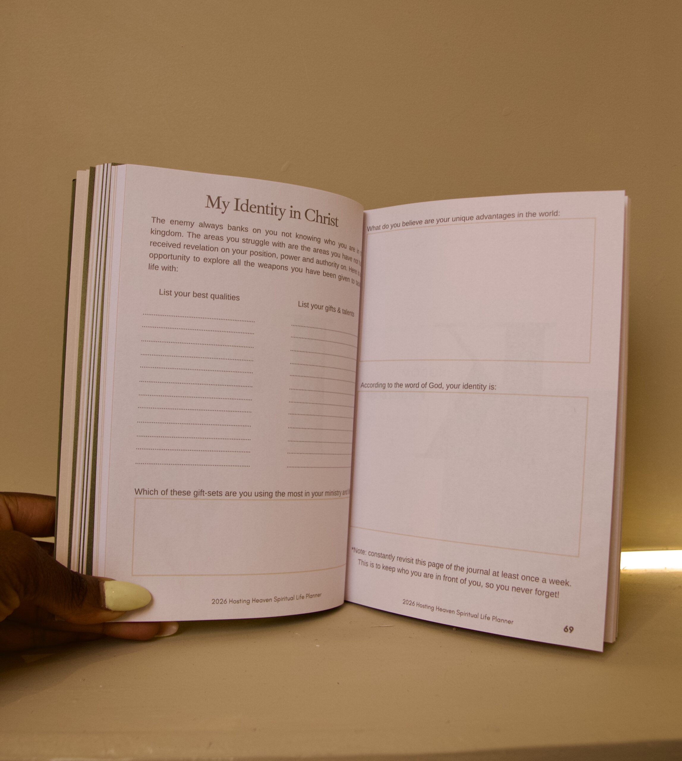 2026 Spiritual Life Planner (Hard Copy) - Image 11