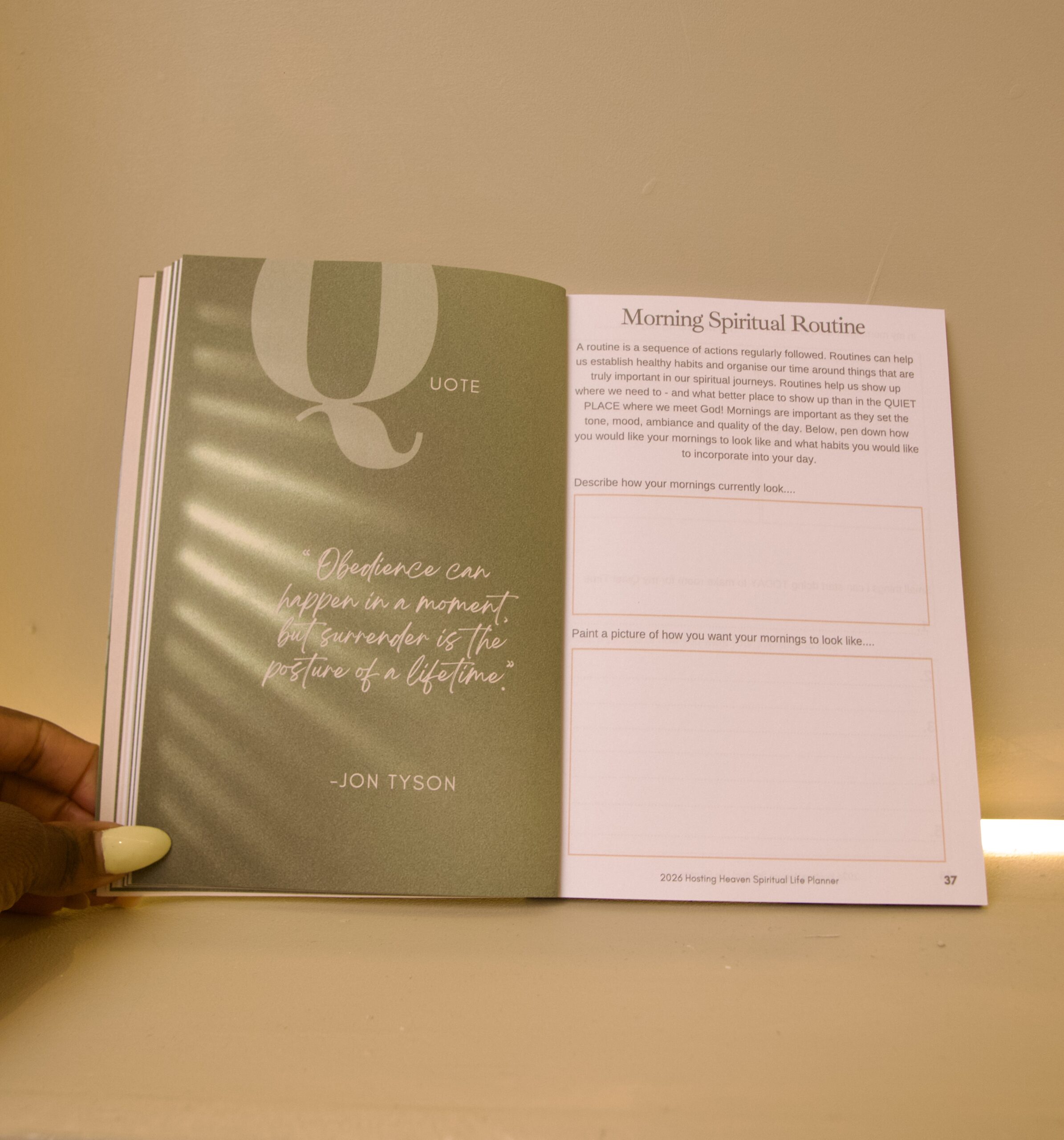 2026 Spiritual Life Planner (Hard Copy) - Image 12