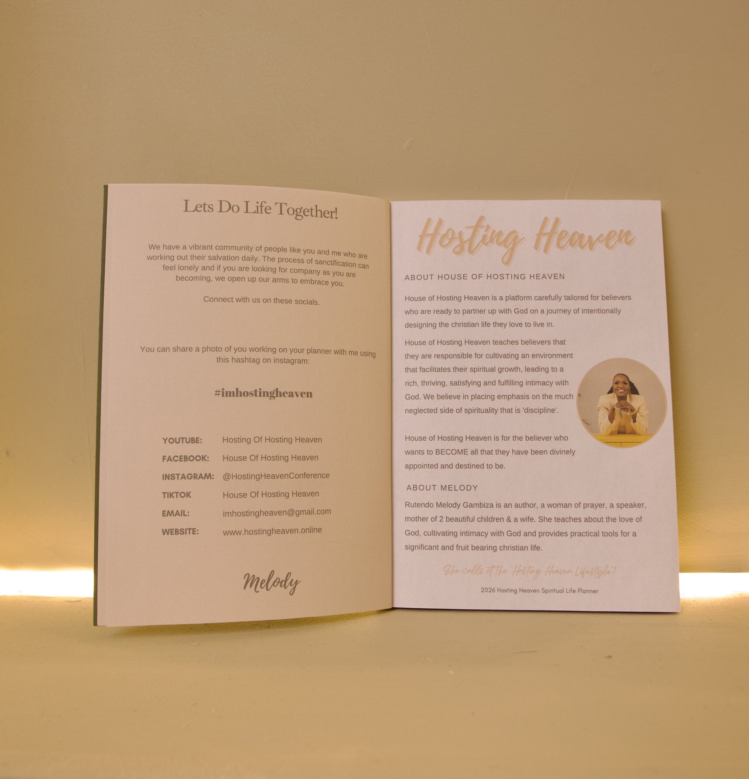 2026 Spiritual Life Planner (Hard Copy) - Image 4