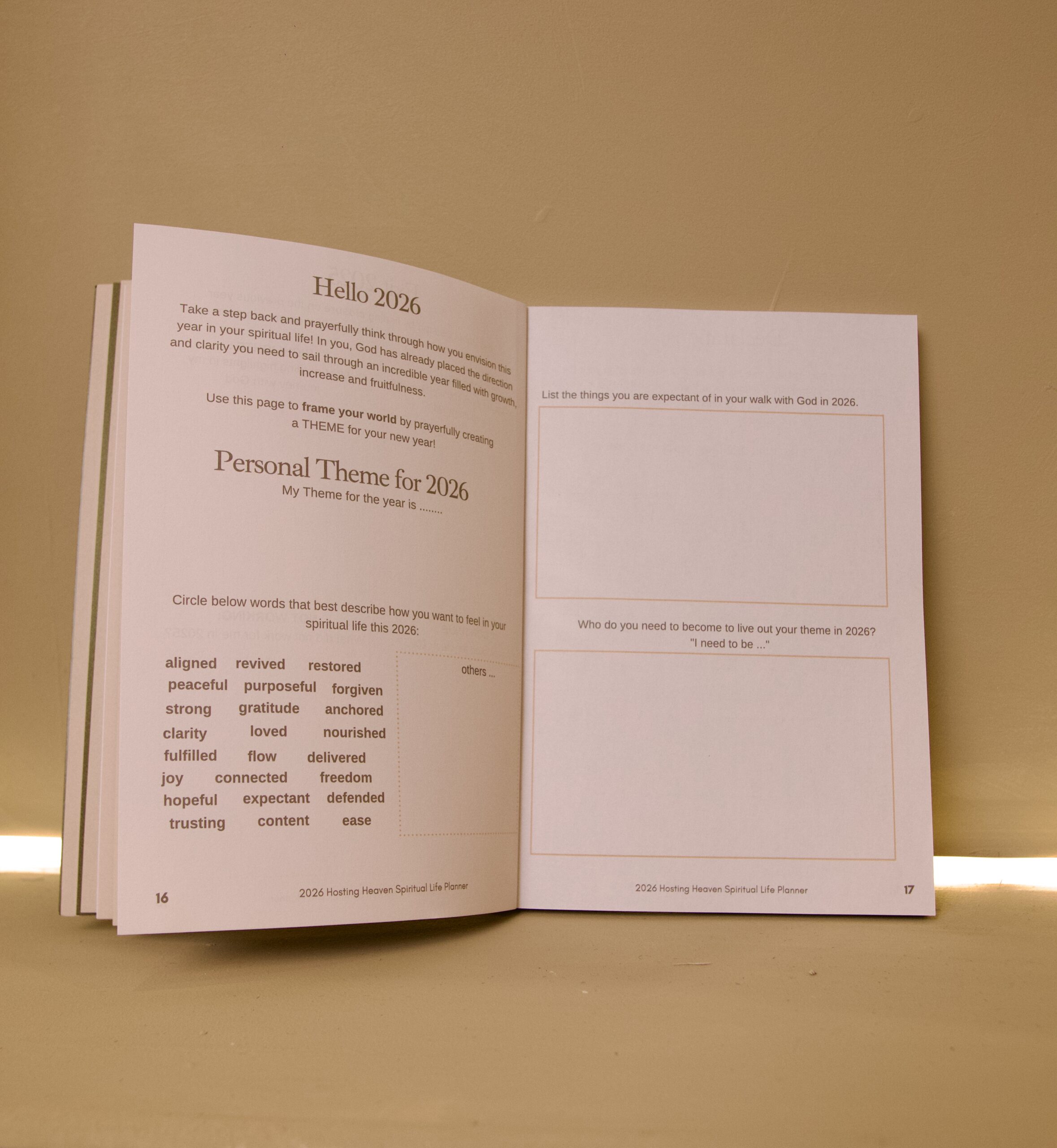 2026 Spiritual Life Planner (Hard Copy) - Image 7