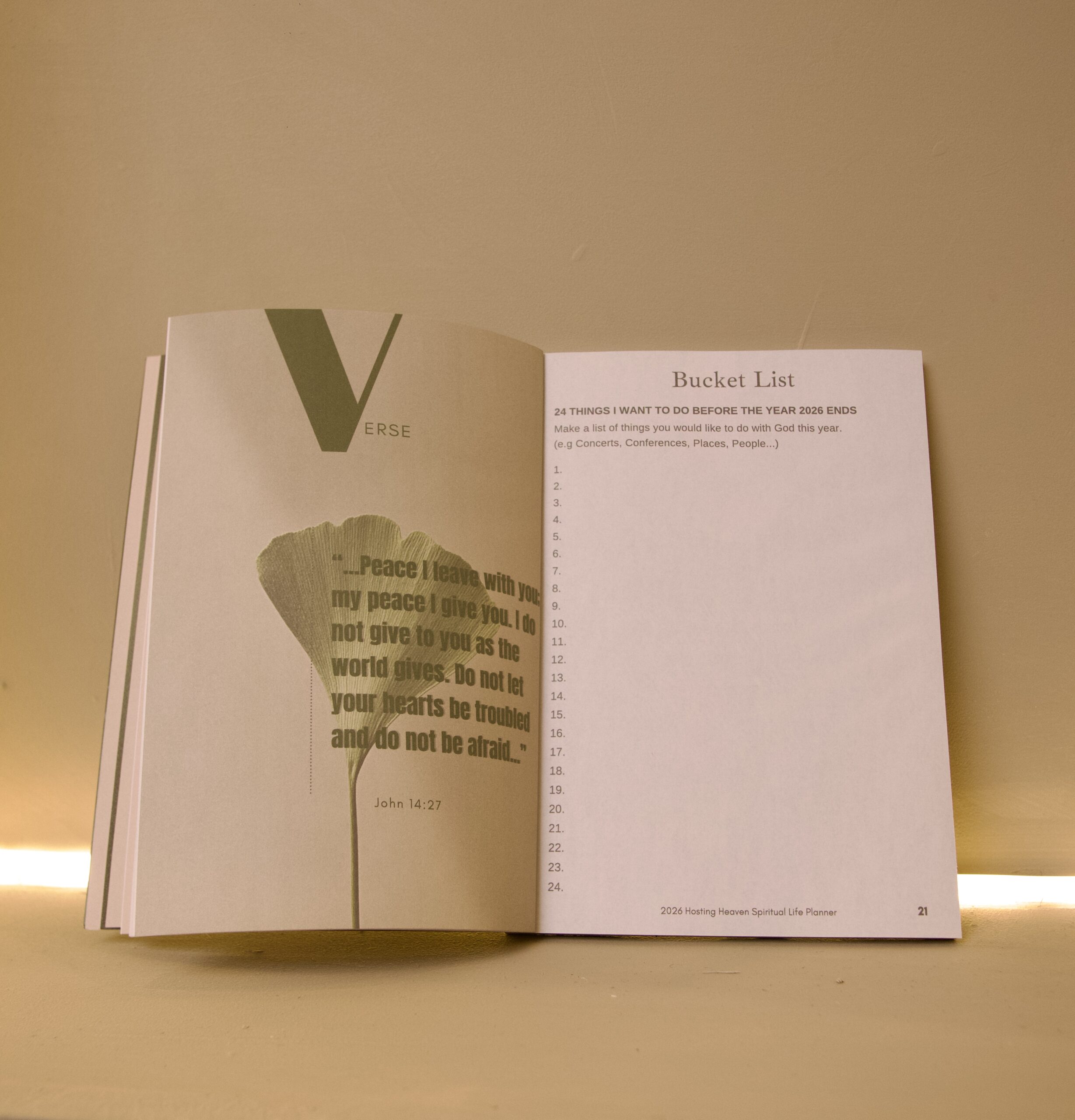 2026 Spiritual Life Planner (Hard Copy) - Image 8